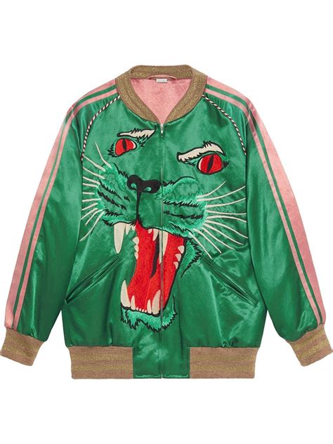 gucci tiger bomber jacket fake